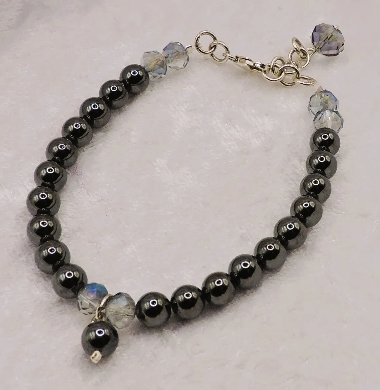 Hematite sterling silver Bracelet