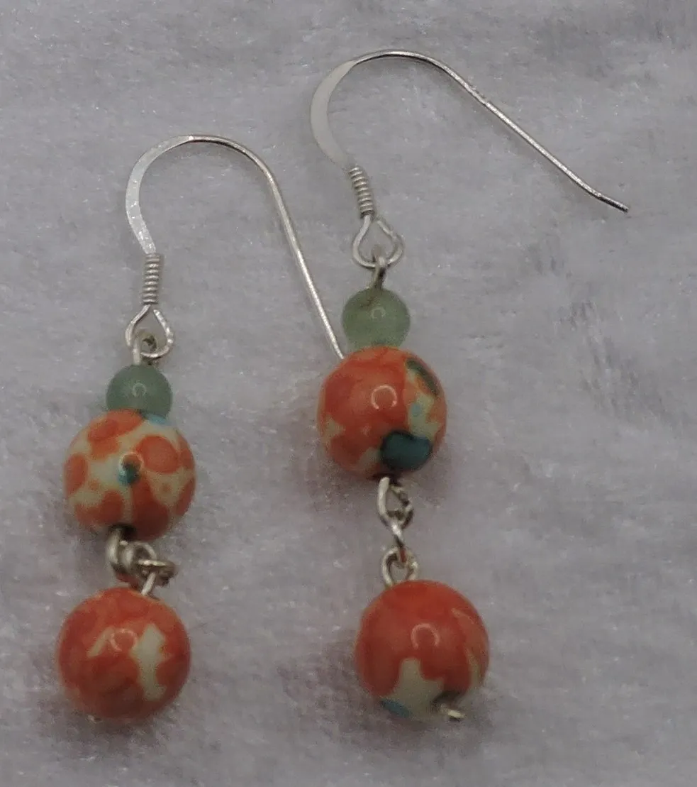 Handcrafted semi-precious Earrings