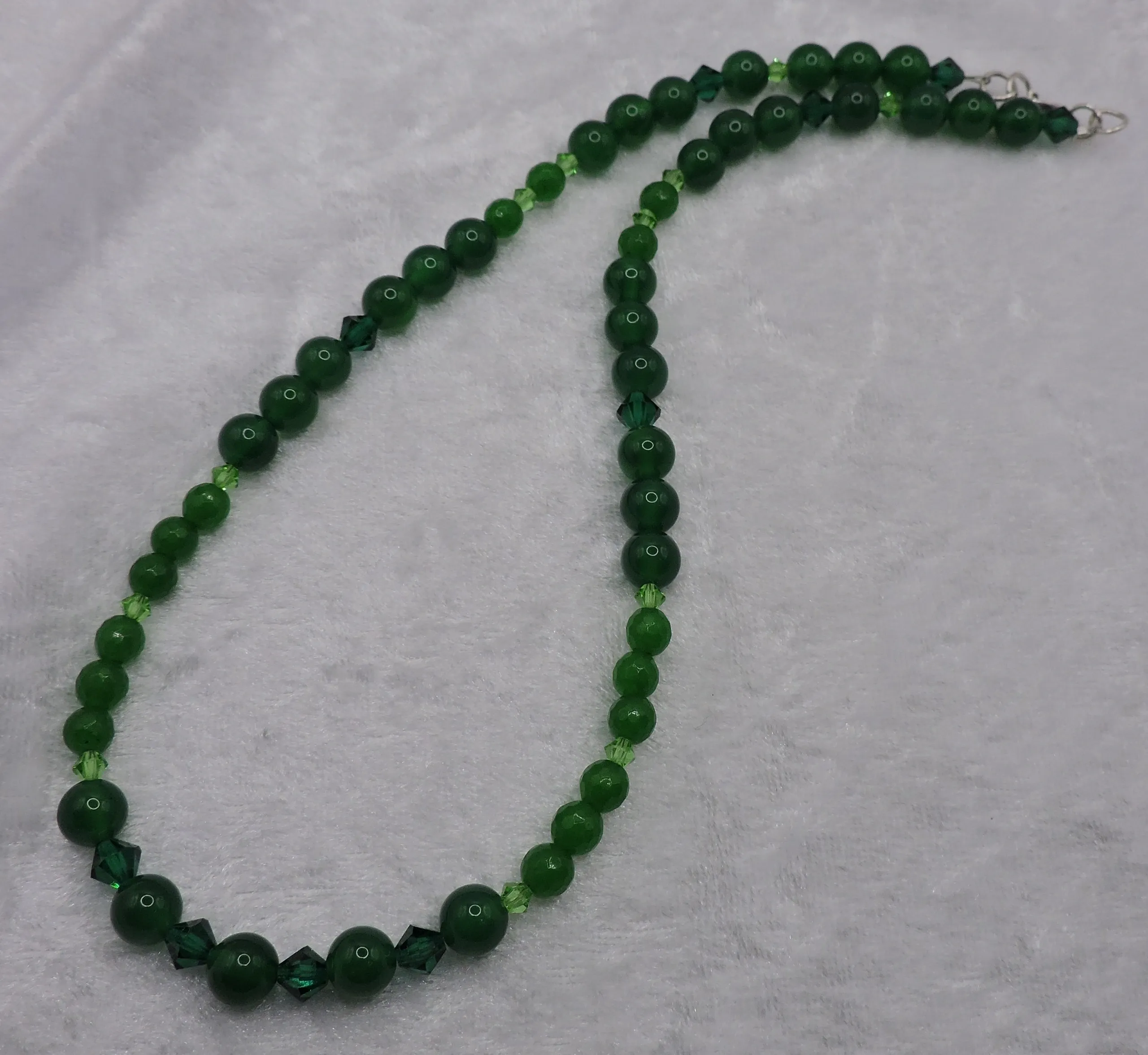 Green semi-precious Necklace