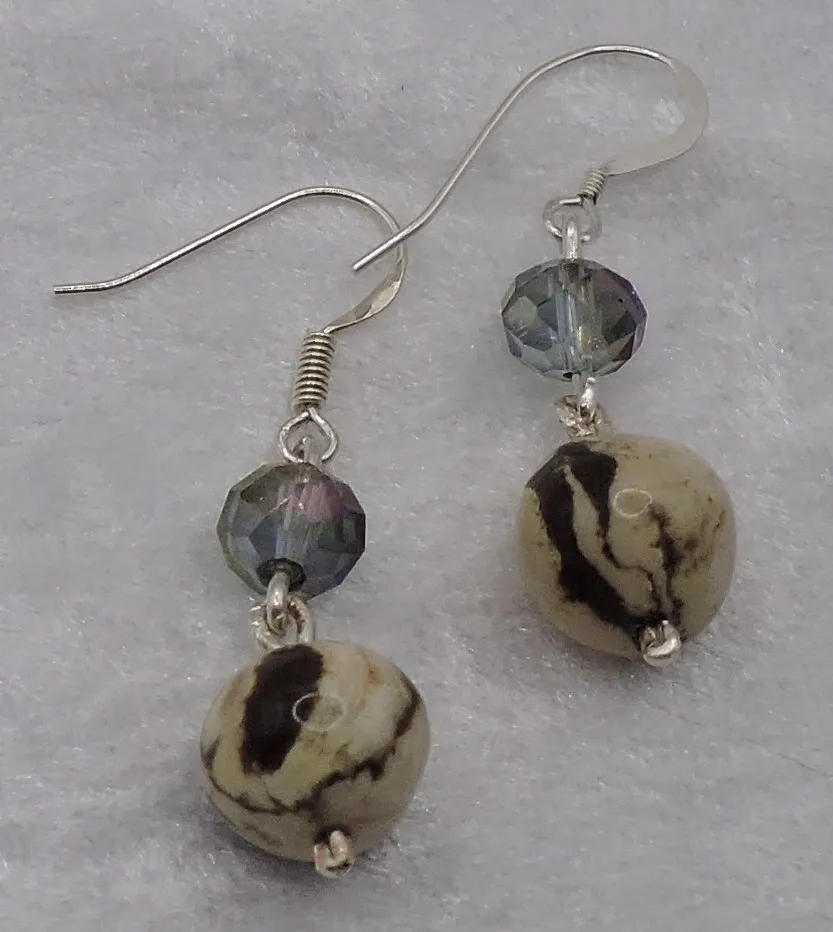 Gemstone earrings
