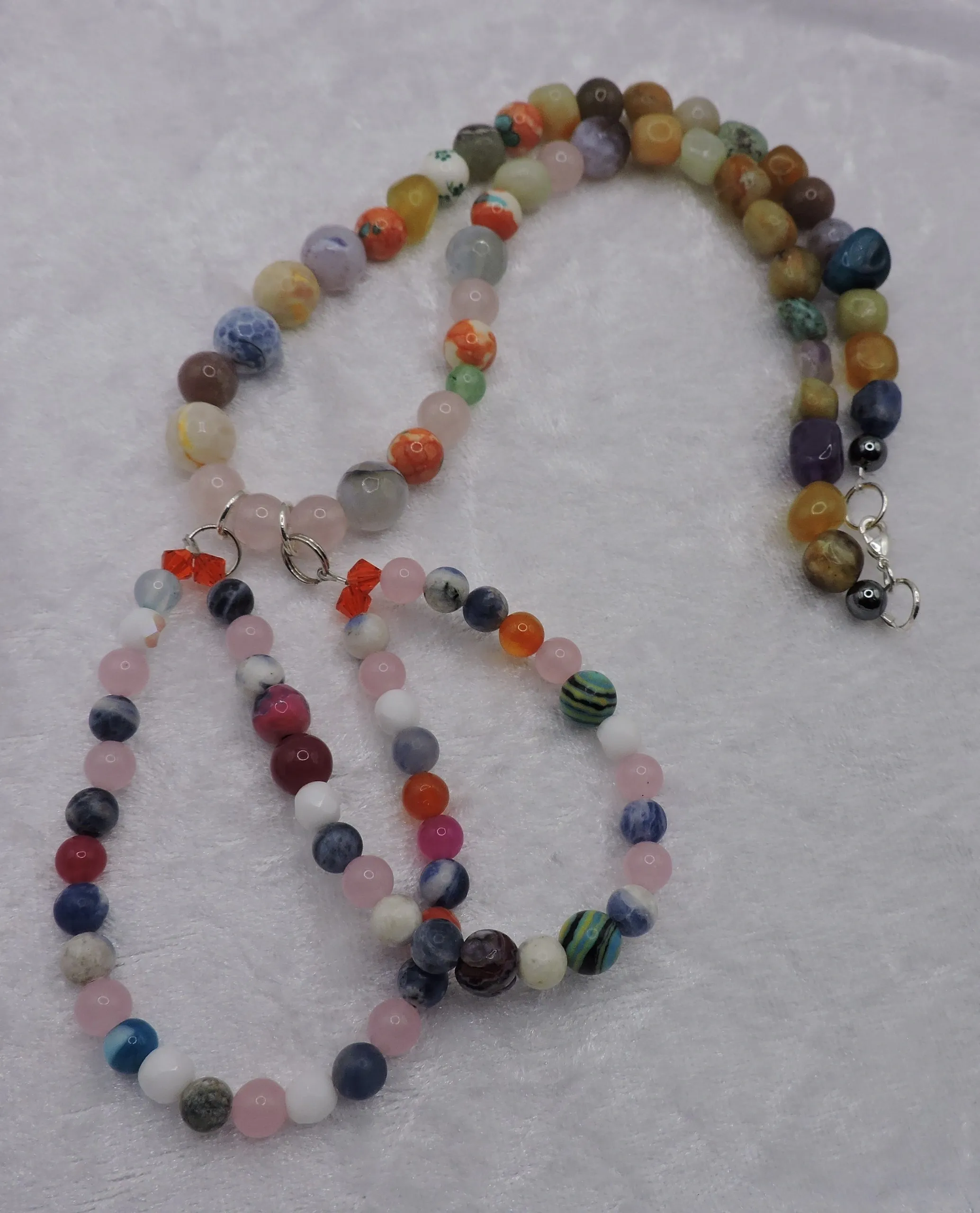 Muti semi – precious necklace