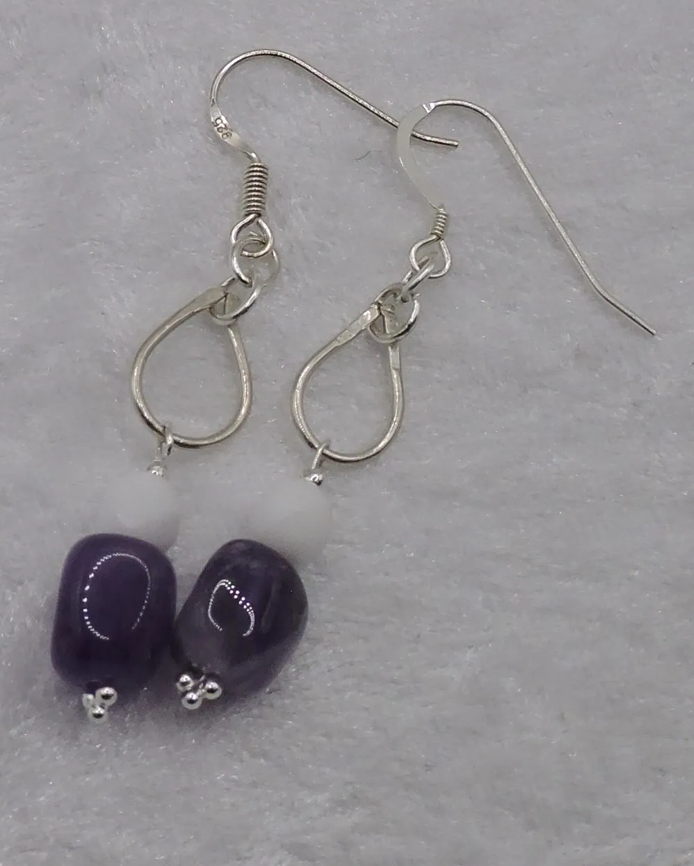 Amethyst earrings