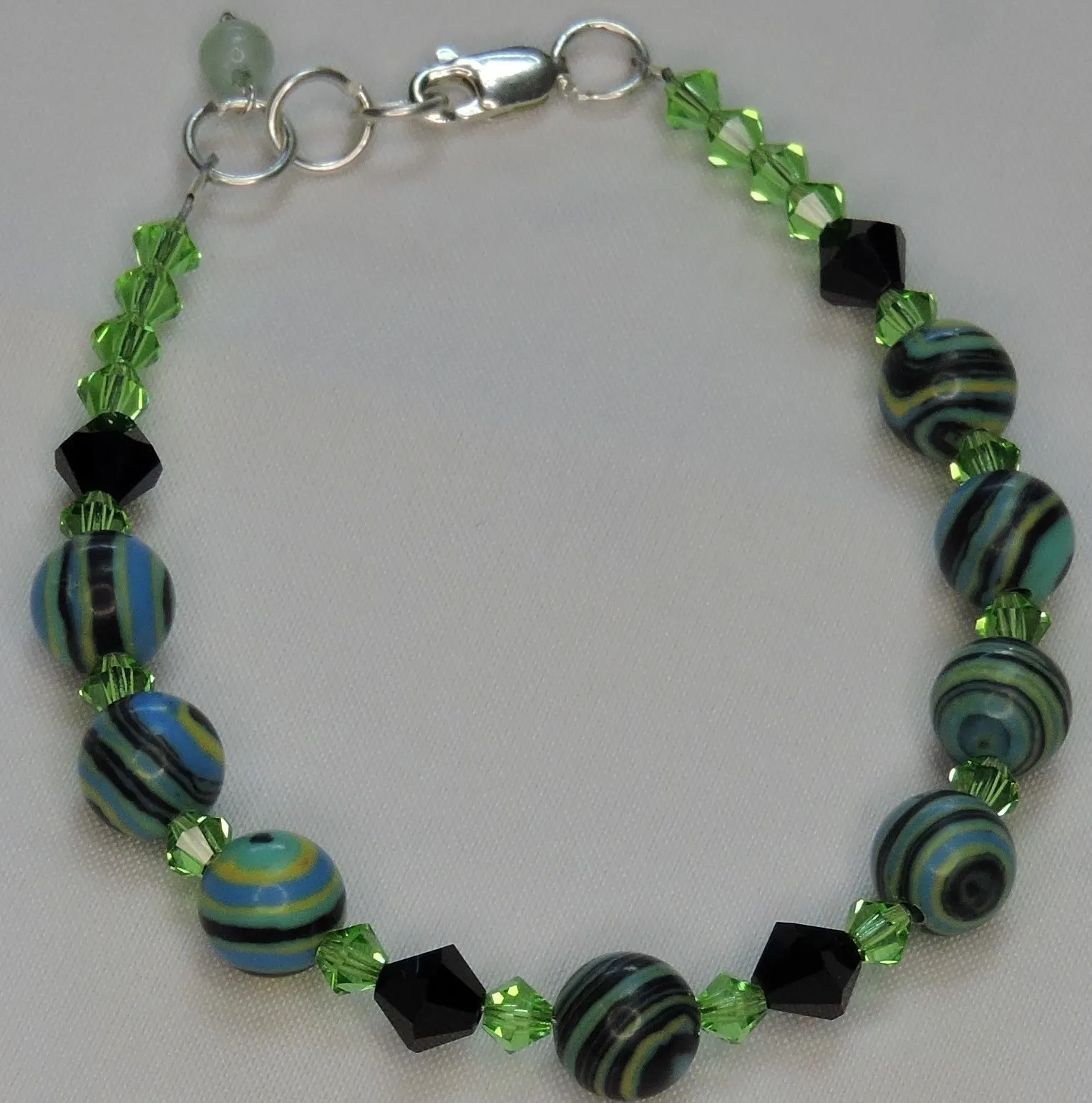 Green crystal Bracelet