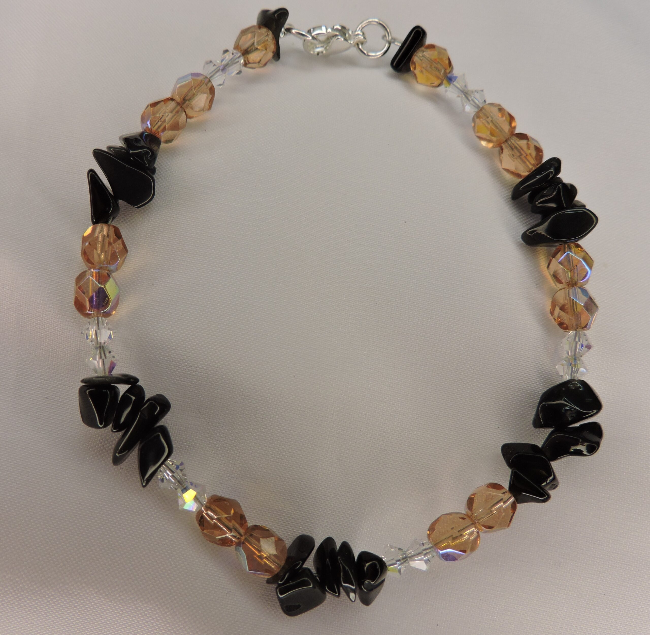 onyx & crystal Bracelet