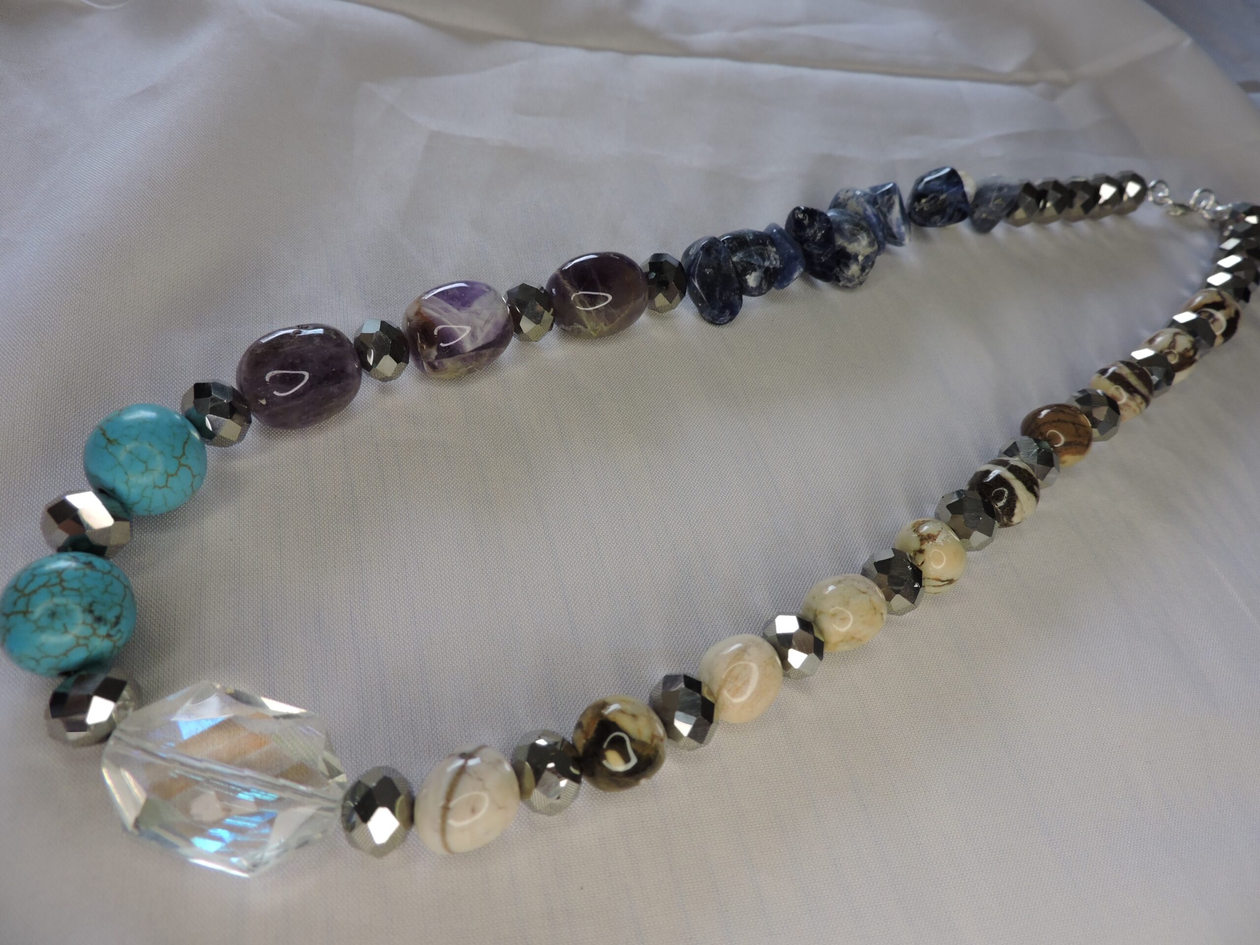 Large Gemstone Necklace