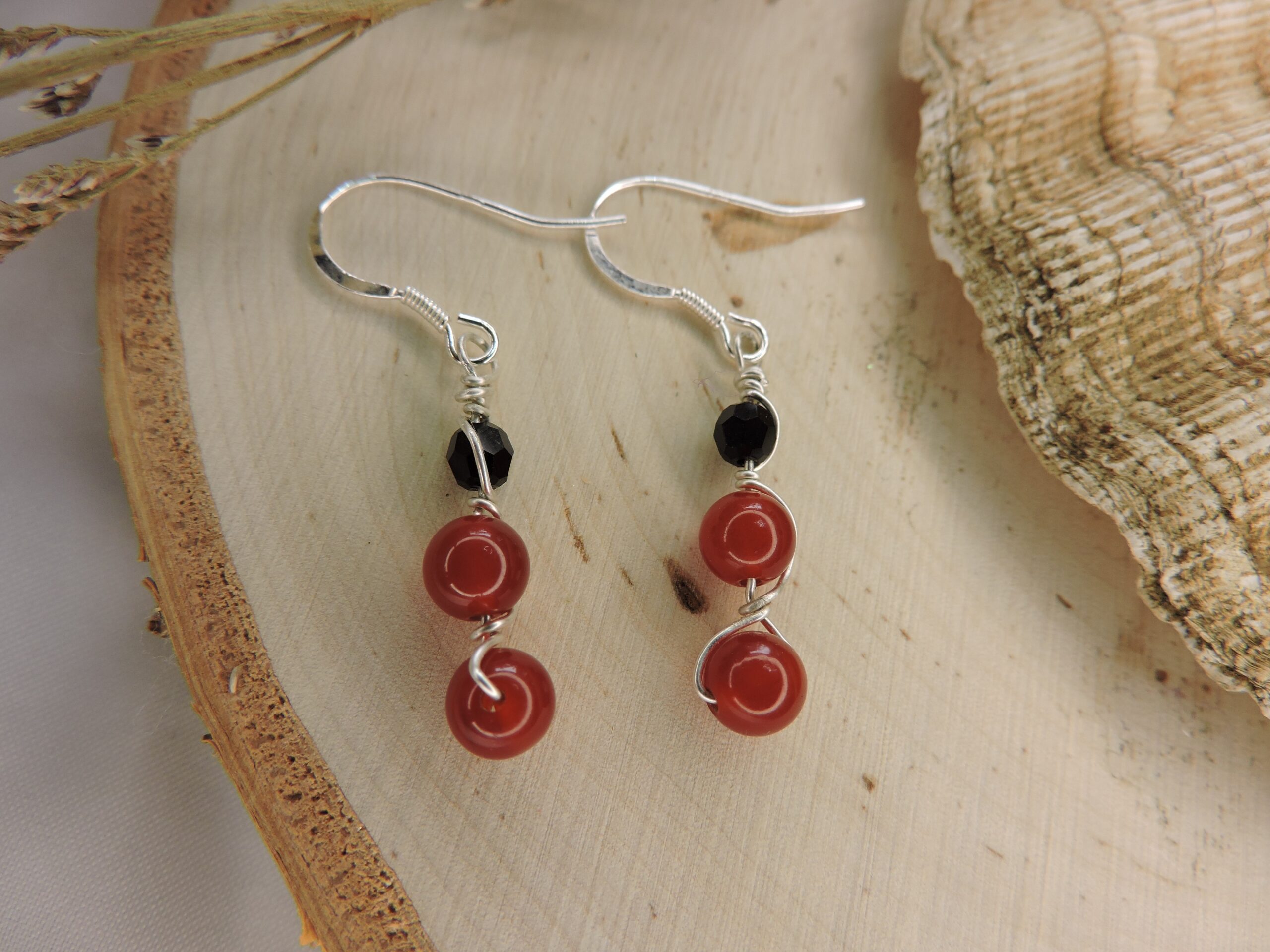 dangly earrings