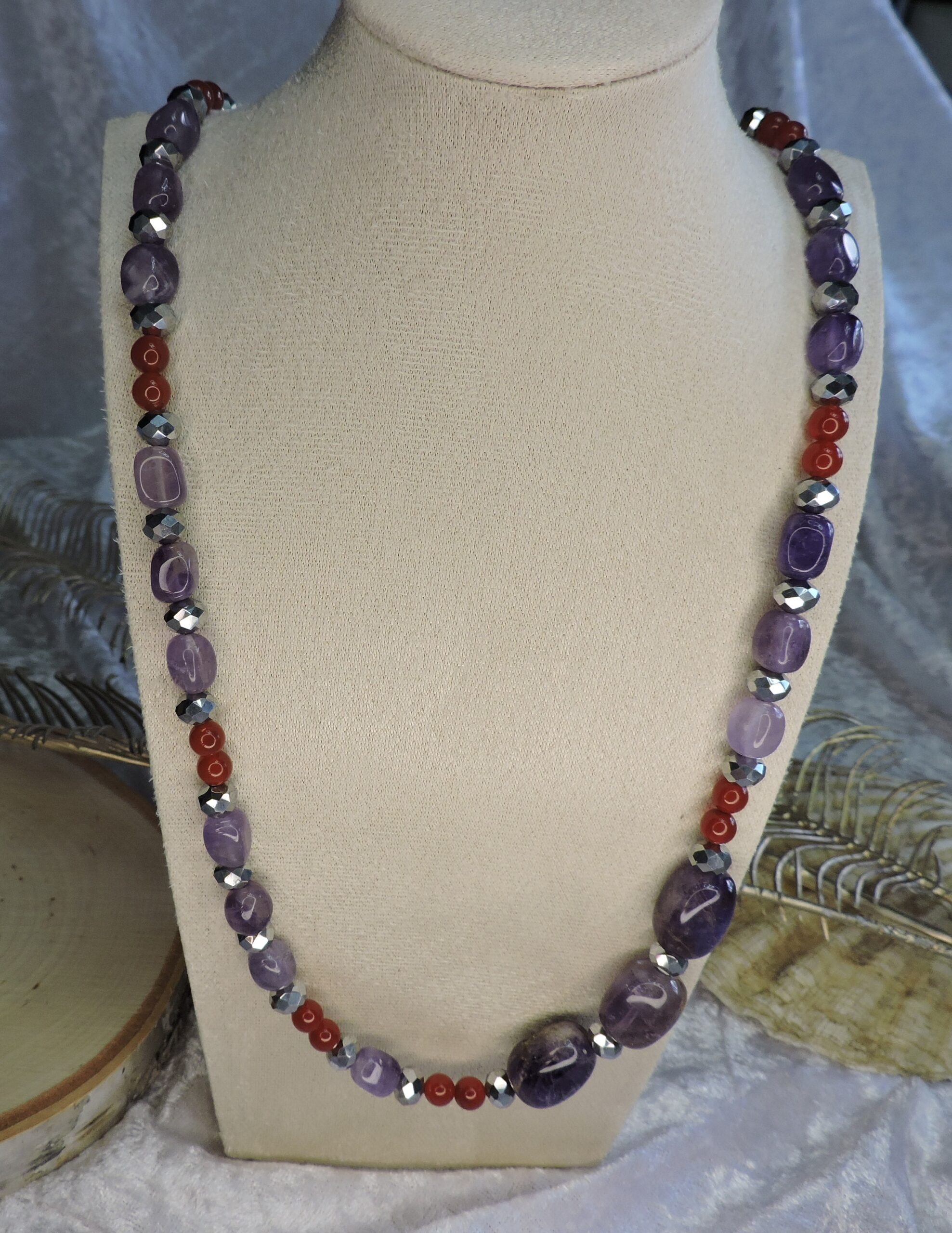 Amethyst necklace