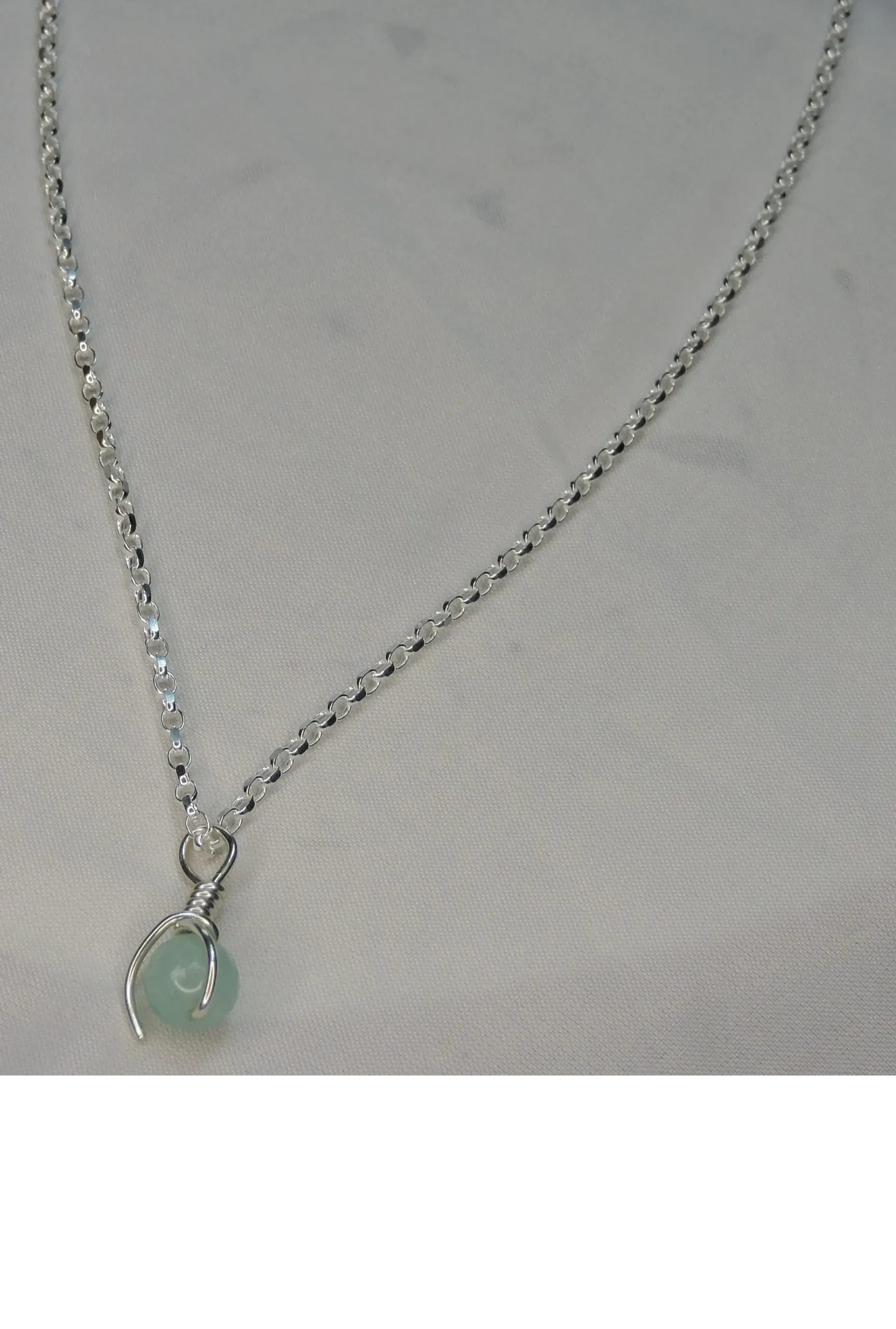 Sterling Silver Necklace with Pendant