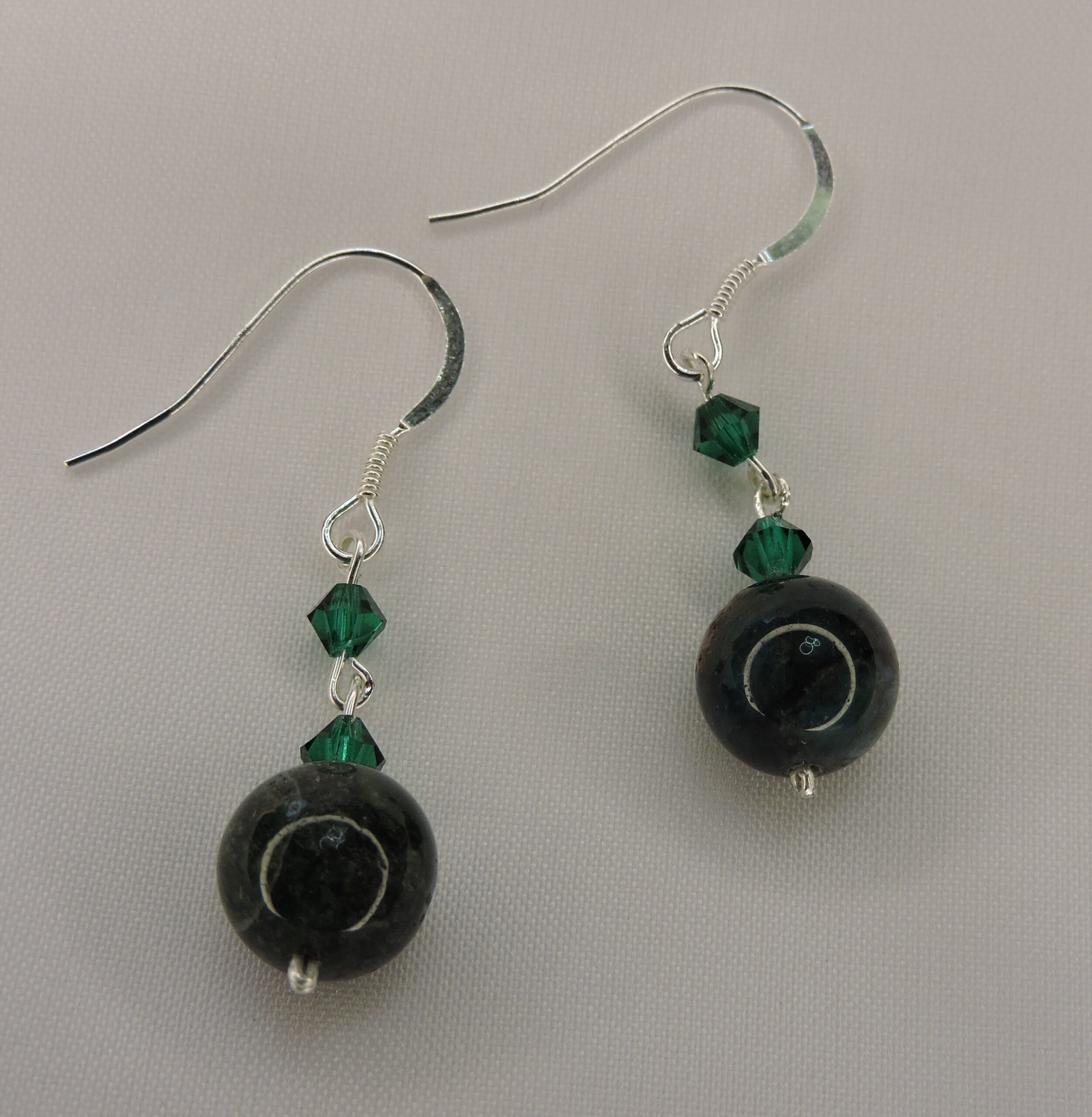 Emerald earrings