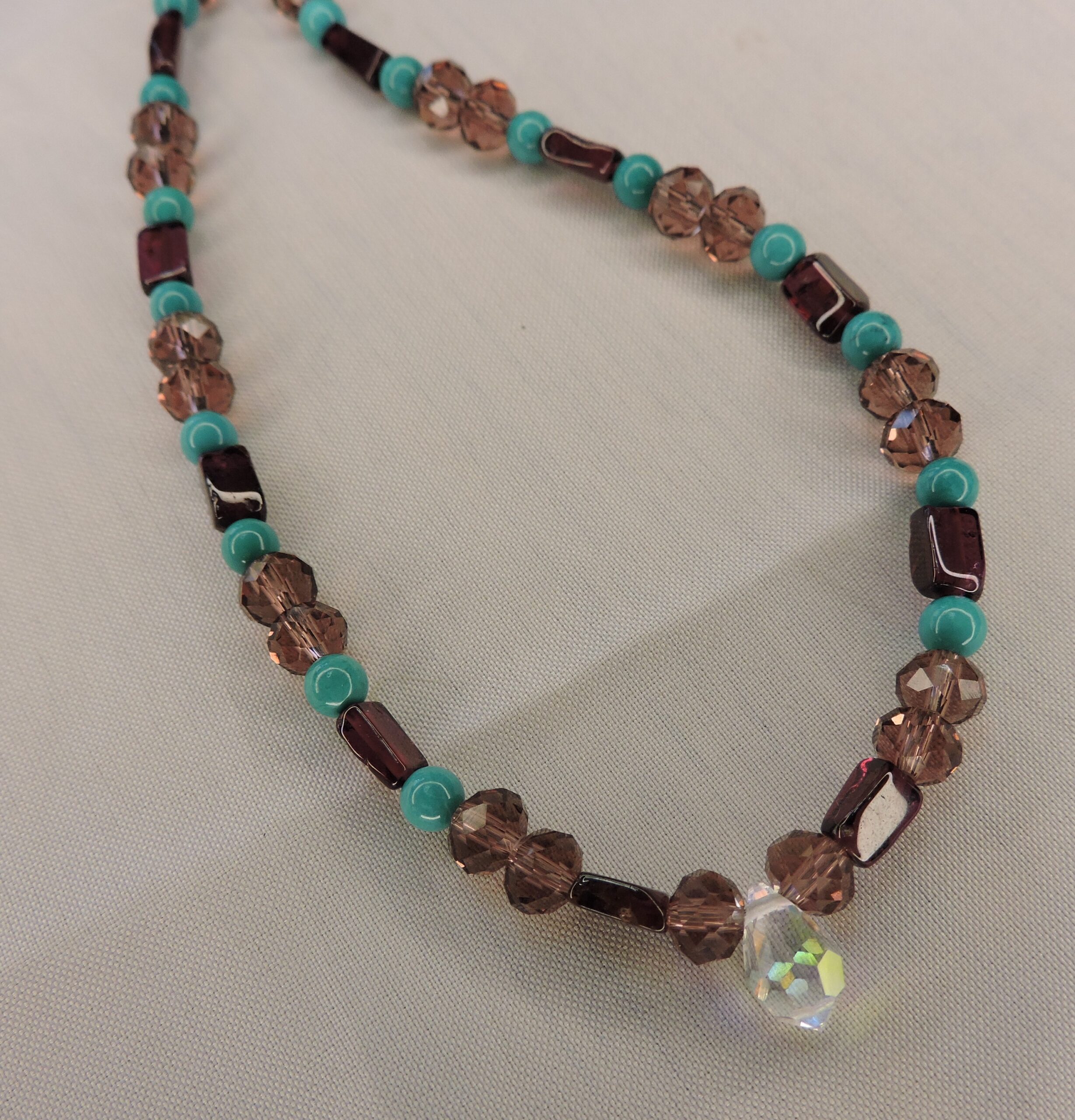 Garnet & Turquoise necklace